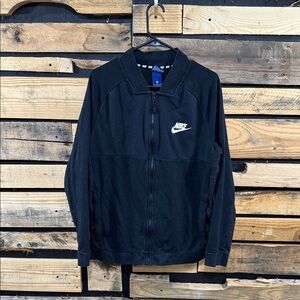 Nike Sportswear AV15 Advance Jacket Black White‎ 861736-010 Mens Size Large